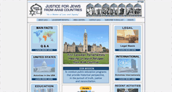 Desktop Screenshot of justiceforjews.com